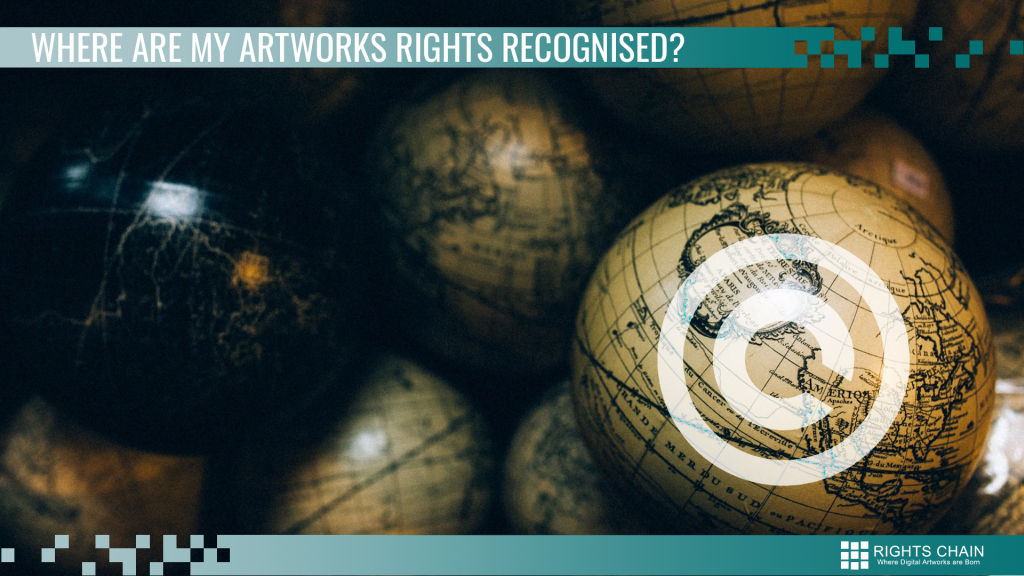 In which countries are my rights over an artwork recognised, and for how long?