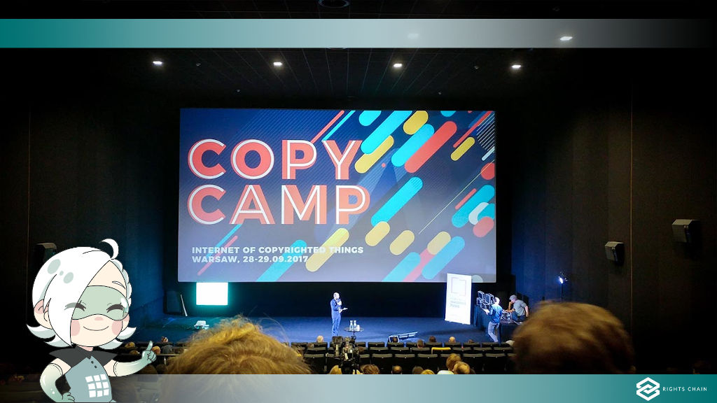 CopyCamp Warsaw 2018 - Blockchain and Copyright