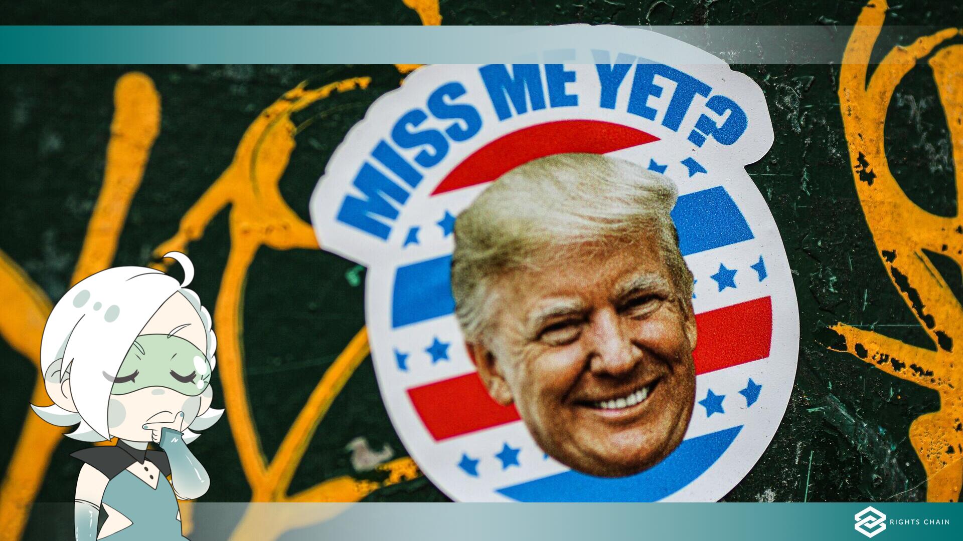 Trump rilascia altri NFT - e ora il prezzo del primo lotto sta precipitando