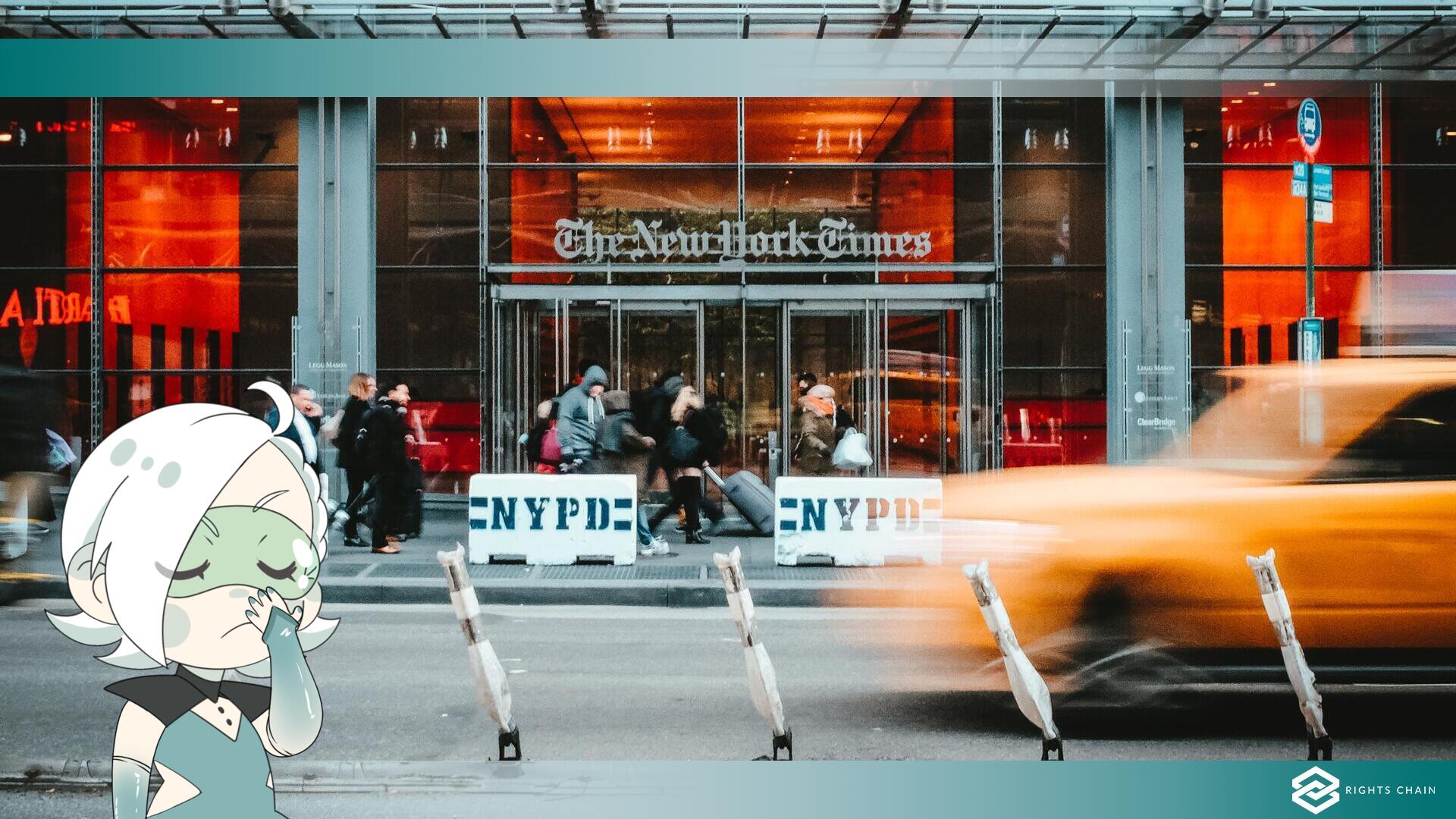  New York Times sues Microsoft and OpenAI for 'billions'.