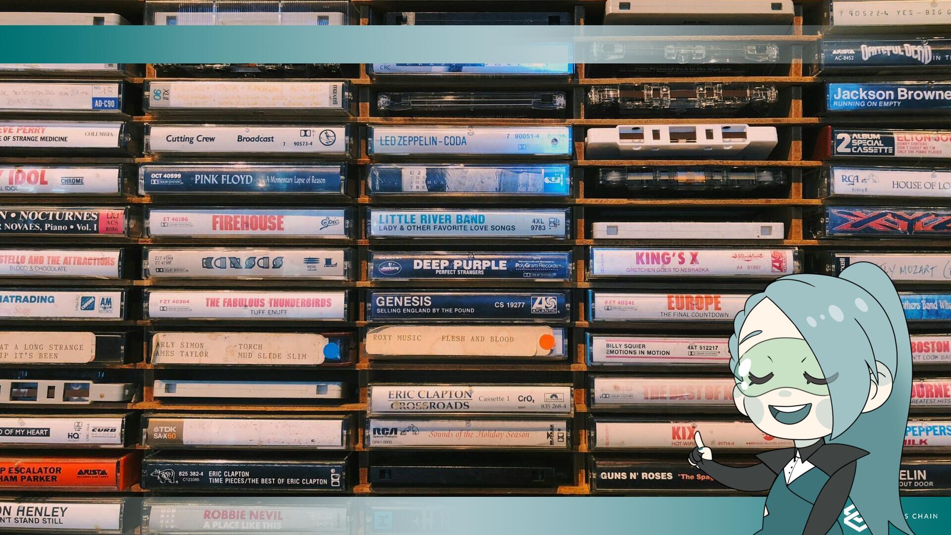 Sta salvando 20.000 nastri di musica underground e li sta rendendo disponibili gratuitamente a tutti.